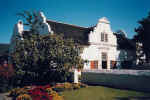 Ein kaphollndisches Wohnhaus in der Wein- und Universittsstadt Stellenbosch.