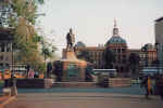 Paul-Krger-Standbild auf dem Kirchplatz (Kerkplein), Pretoria.